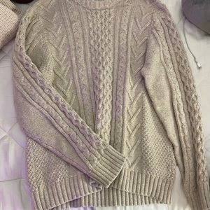 target men’s cable knit sweater